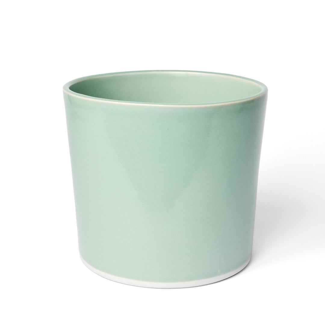 Grand pot en céramique Celadon ours