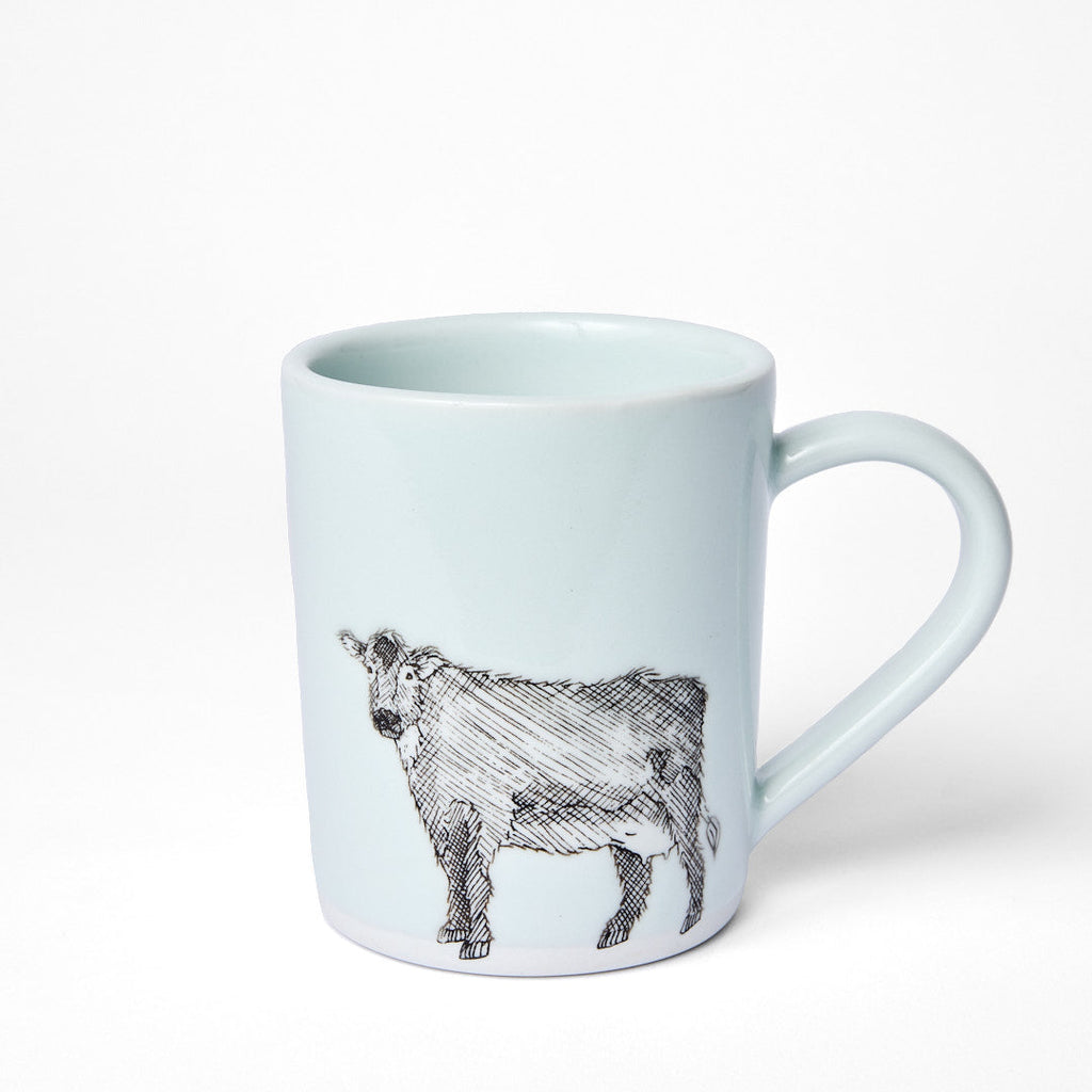Grande tasse Vache Blanche