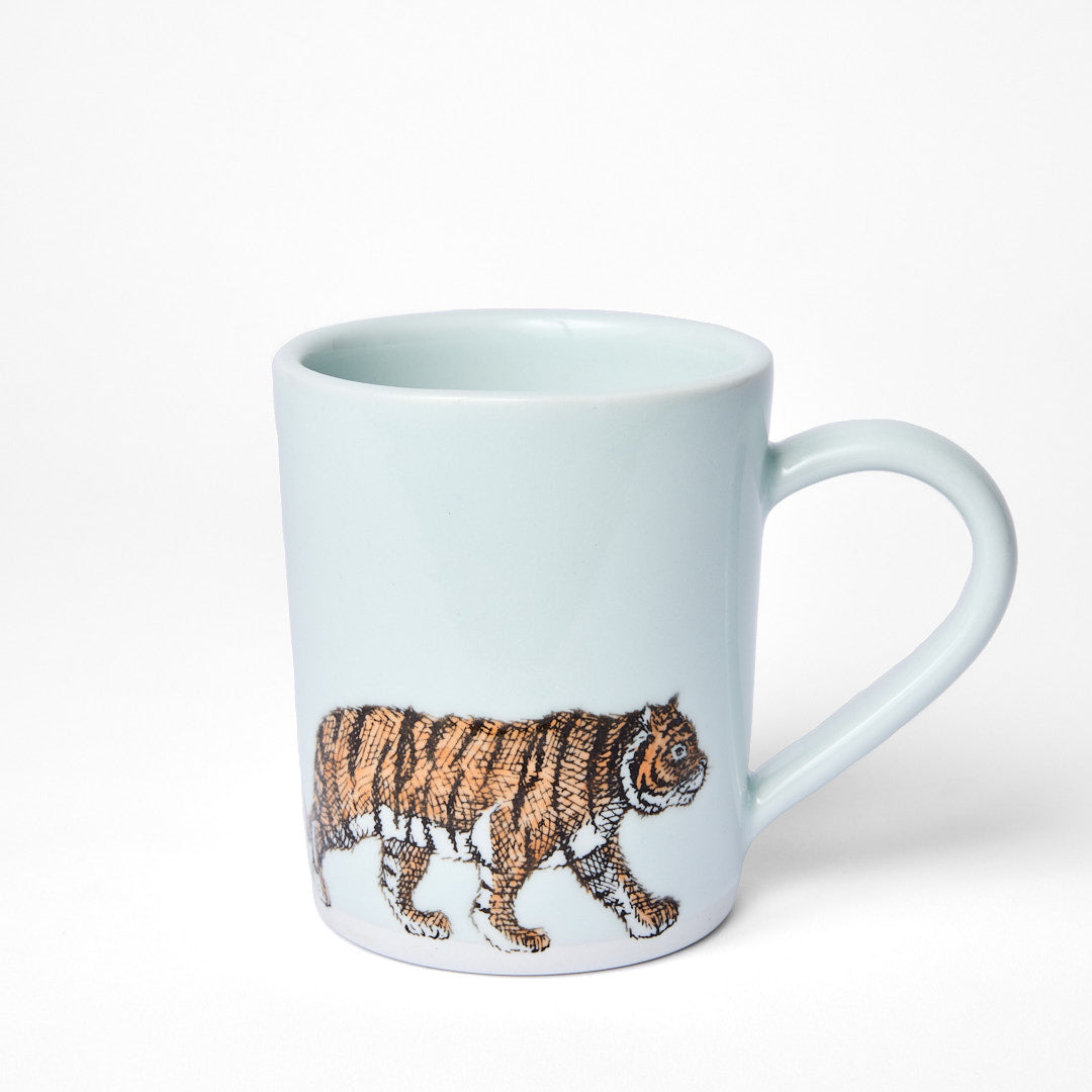 Grande tasse Tigre blanc et orange