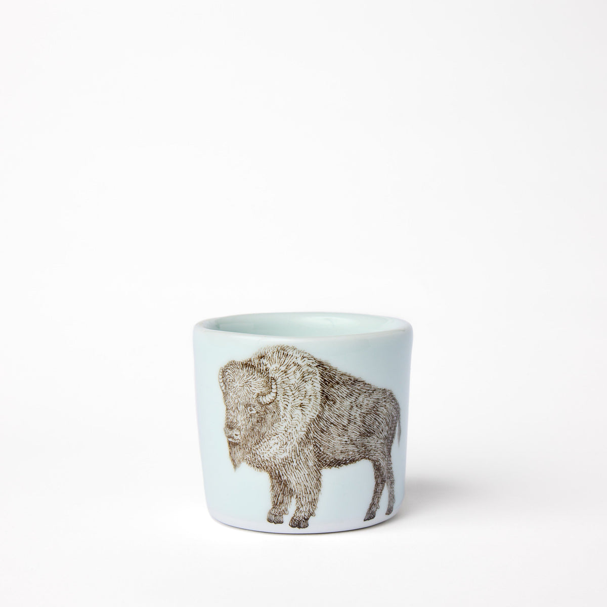 Tasse Petit Bison Blanc