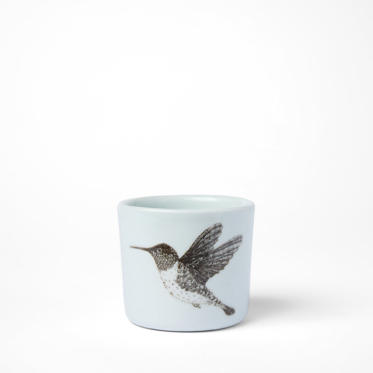 Petite tasse colibri blanche