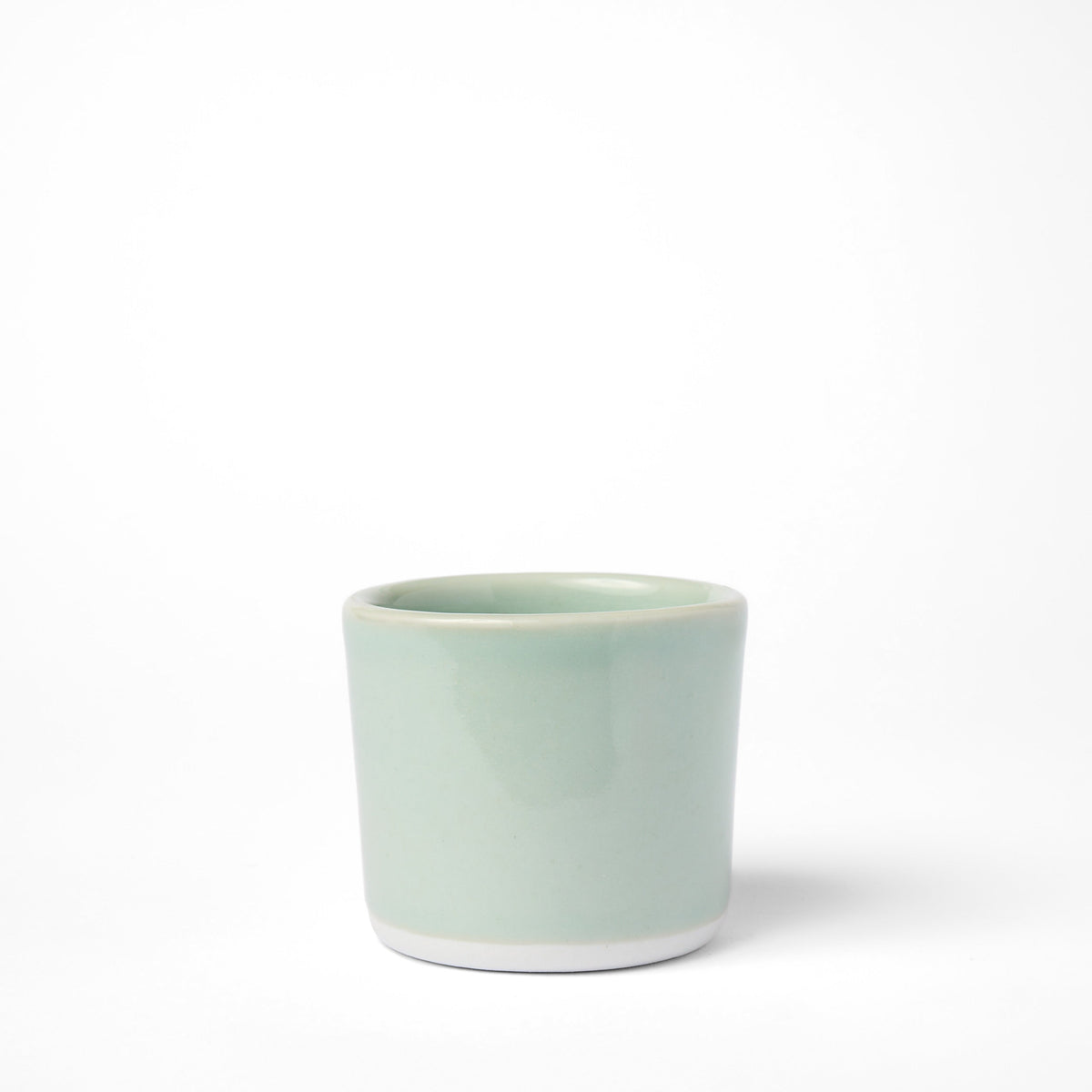 Petite tasse zèbre céladon