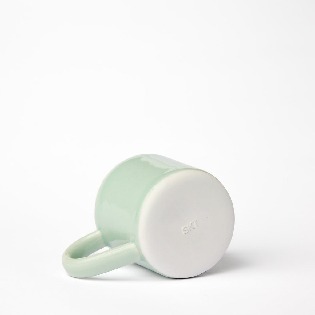 Petite tasse Renard Céladon