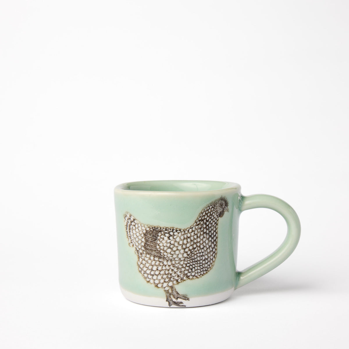 Mug Petite Poule Céladon