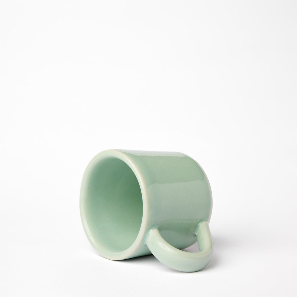 Petite tasse bison Céladon