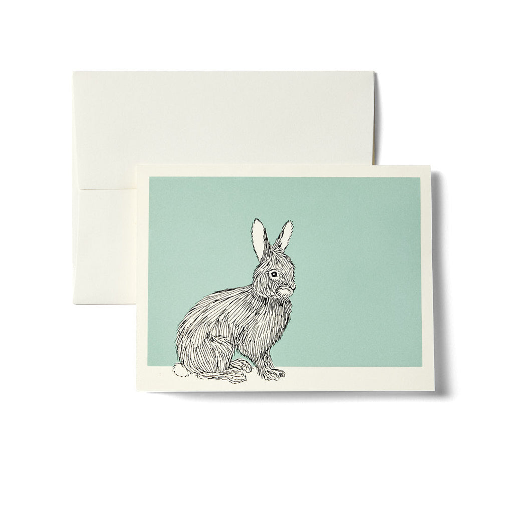Lot de cartes Lapin Céladon