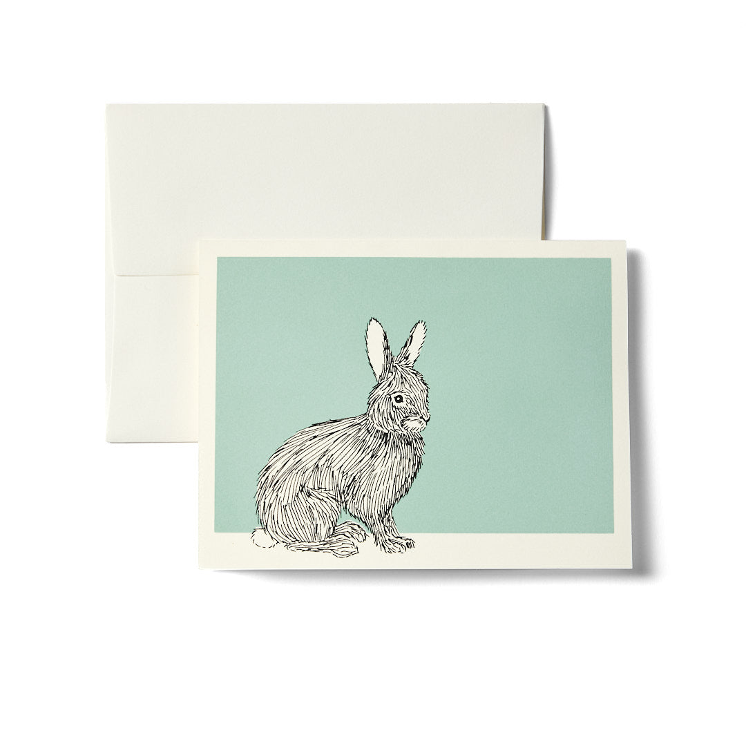 Lot de cartes Lapin Céladon