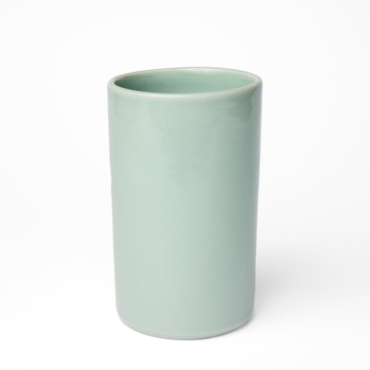 Vase étroit papillon de lune céladon