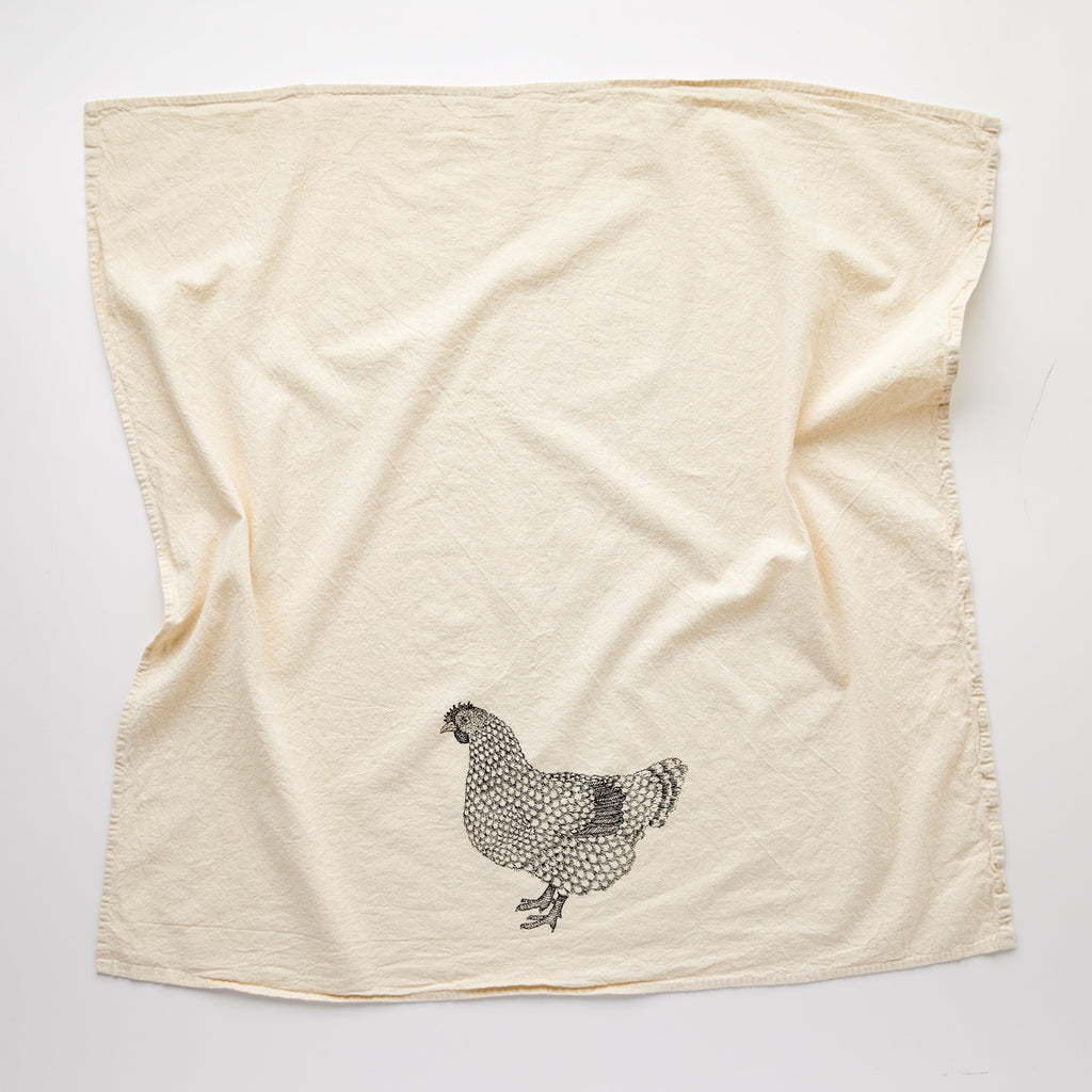 Serviette de poule