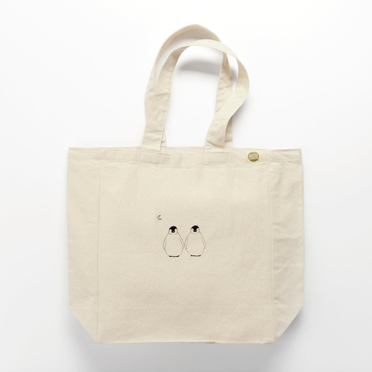 Sac fourre-tout Double Pingouin et Lune