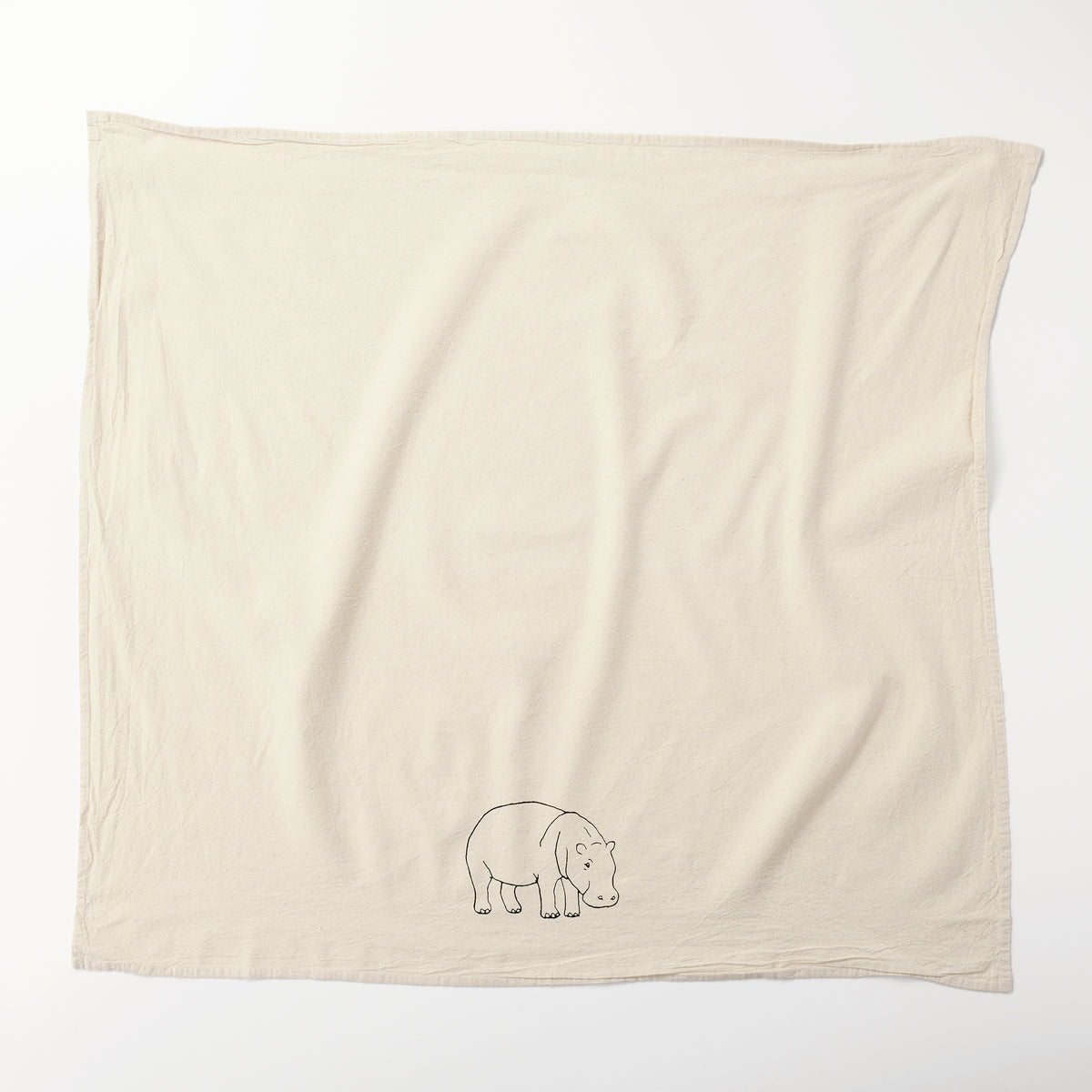 Serviette Hippopotame