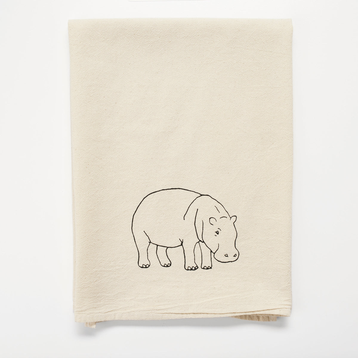 Serviette Hippopotame